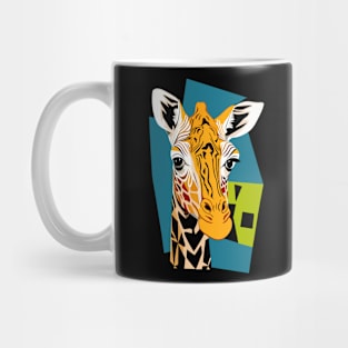 Portrait of Giraffe Mug